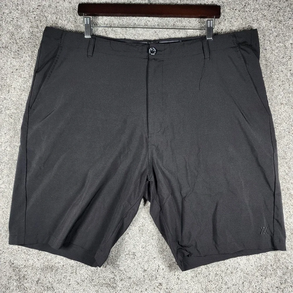 Dixxon Utility Shorts Mens 42 Black Stretch Zipper Pocket Excellent